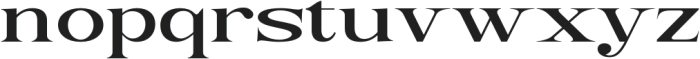 Serapha Serif Extra Bold Expanded otf (700) Font LOWERCASE