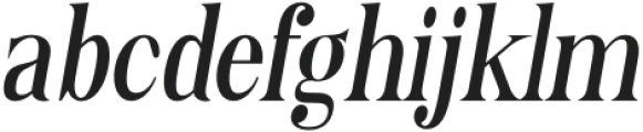 Serapha Serif Medium Condensed Slanted otf (500) FONT