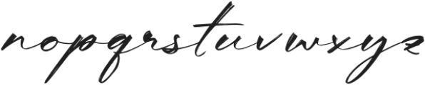 Seraphina Script Italic otf (400) Font LOWERCASE