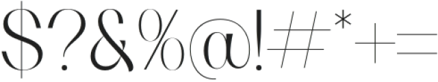 Seraphina Serif otf (400) Font OTHER CHARS