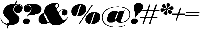 Seraphina otf (400) Font OTHER CHARS
