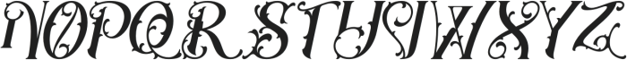 Serath-Italic otf (400) Font UPPERCASE