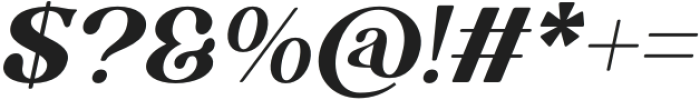 Seravim Italic otf (400) Font OTHER CHARS