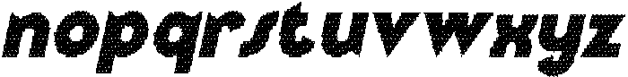 Seravine Disco Italic otf (400) Font LOWERCASE
