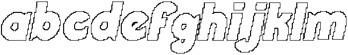 Seravine Pixel Outline otf (400) FONT