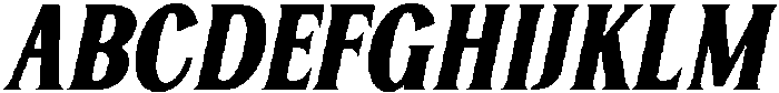 Serelia Bold Italic ttf (700) Font UPPERCASE
