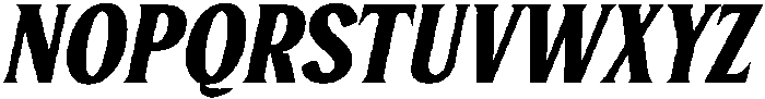 Serelia Bold Italic ttf (700) Font UPPERCASE