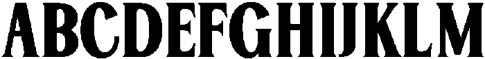 Serelia Bold ttf (700) Font UPPERCASE