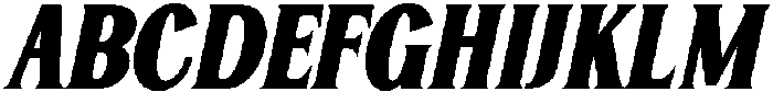 Serelia Extra Bold Italic ttf (700) Font UPPERCASE