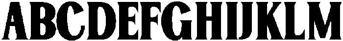 Serelia Extra Bold ttf (700) Font UPPERCASE