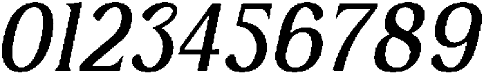 Serelia Italic ttf (400) Font OTHER CHARS