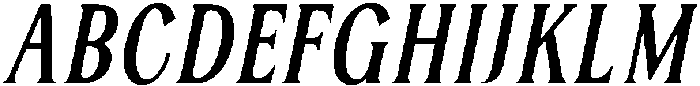Serelia Italic ttf (400) Font UPPERCASE