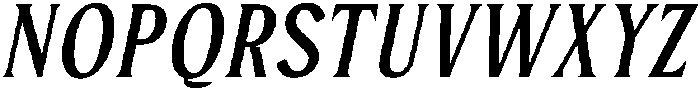 Serelia Italic ttf (400) Font UPPERCASE
