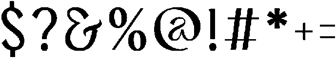 Serelia Light ttf (300) Font OTHER CHARS