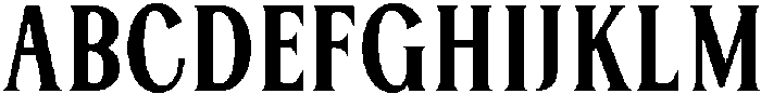 Serelia Medium ttf (500) Font UPPERCASE