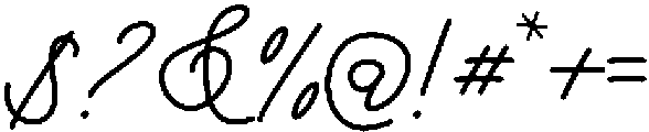 Serendipity otf (400) Font OTHER CHARS