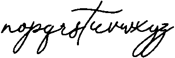 Serendipity otf (400) Font LOWERCASE