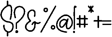 Serendipity otf (400) Font OTHER CHARS