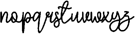 Serendipity otf (400) Font LOWERCASE