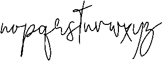 Serendipity otf (400) Font LOWERCASE