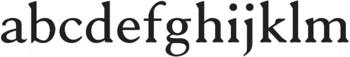 Serenity Serif Bold otf (700) Font LOWERCASE