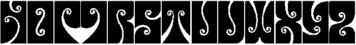 Serenity otf (400) Font LOWERCASE