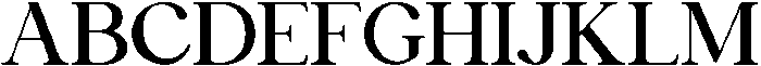 Serfia Regular otf (400) Font UPPERCASE