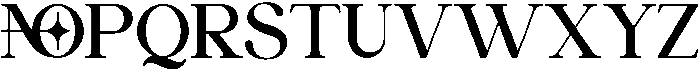 Serfia Regular otf (400) Font UPPERCASE