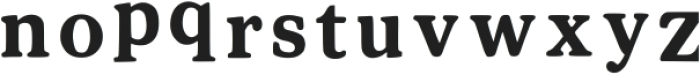 Serif Bold Head Regular otf (700) Font LOWERCASE