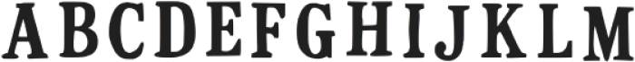 Serif Cowboy Vintage Regular otf (400) Font UPPERCASE