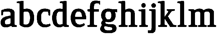 Serif MODERN Bold otf (700) FONT
