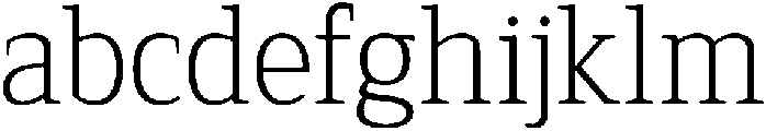Serif MODERN ExtraLight otf (200) FONT
