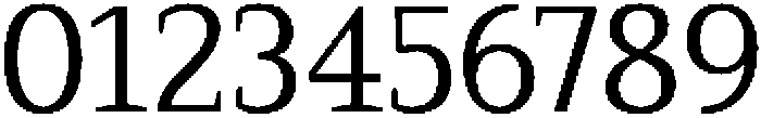 Serif MODERN Regular otf (400) Font OTHER CHARS