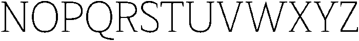 Serif MODERN Thin otf (100) Font UPPERCASE