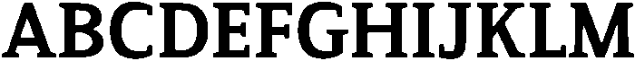 Serif MODERN Ultra otf (900) Font UPPERCASE