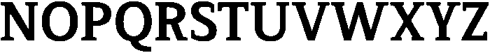 Serif MODERN Ultra otf (900) Font UPPERCASE