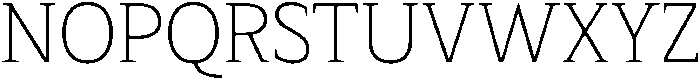 Serif MODERN Variable Thin ttf (100) Font UPPERCASE