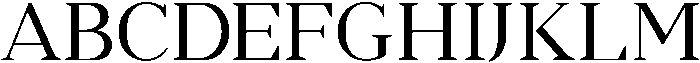 Serif otf (400) Font UPPERCASE