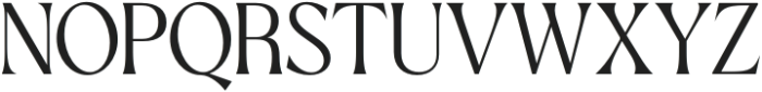 SerifVar-Regular otf (400) Font UPPERCASE