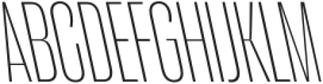 Seriguela Display ExLight Rev It otf (300) Font UPPERCASE