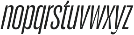 Seriguela Display Regular It otf (400) Font LOWERCASE