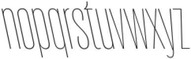 Seriguela Display Thin Rev It otf (100) Font LOWERCASE