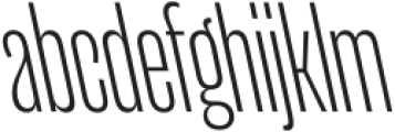 Seriguela Light Rev It otf (300) Font LOWERCASE