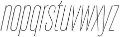 Seriguela Thin It otf (100) Font LOWERCASE