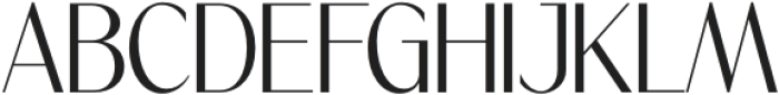 Serina Regular otf (400) Font UPPERCASE