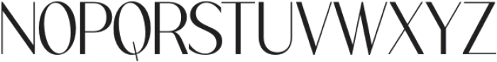 Serina Regular otf (400) Font UPPERCASE