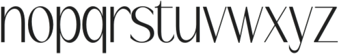 Serina Regular otf (400) Font LOWERCASE