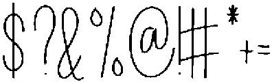 Seriously Regular otf (400) Font OTHER CHARS