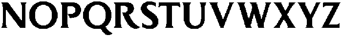 Serith otf (400) Font UPPERCASE