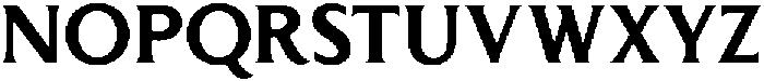 Serith otf (400) Font LOWERCASE